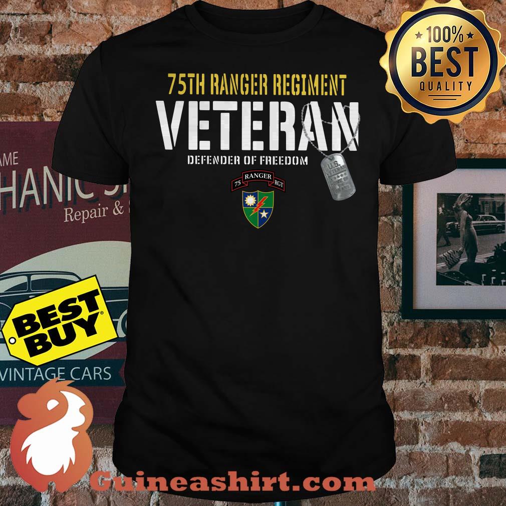 75th ranger regiment veteran defender of freedom shirt