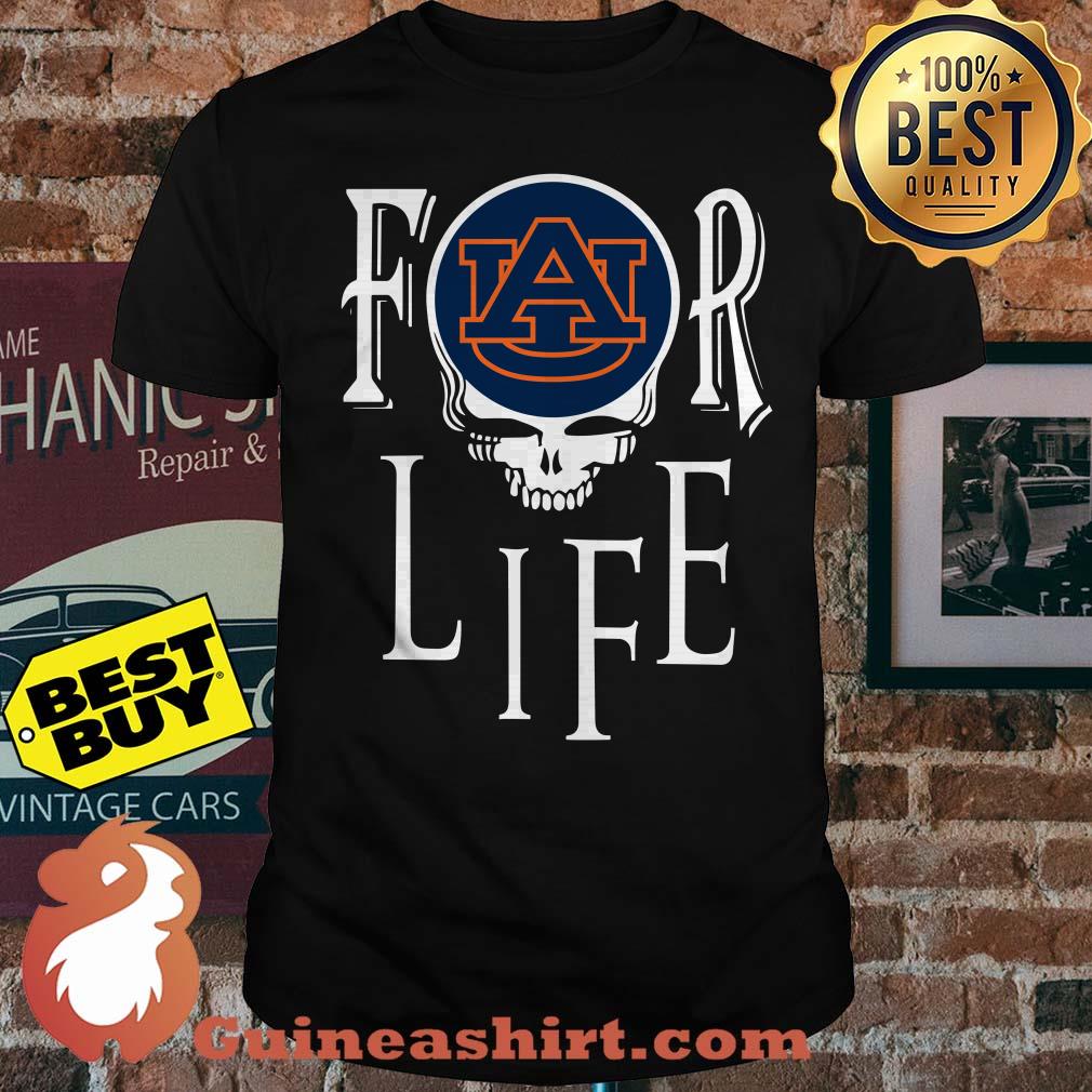 Auburn for life skull shirt