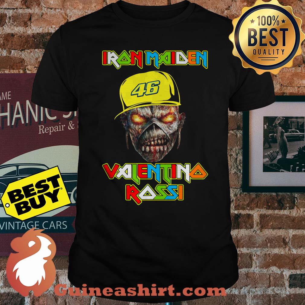 Iron Maiden Valentino Rossi shirt