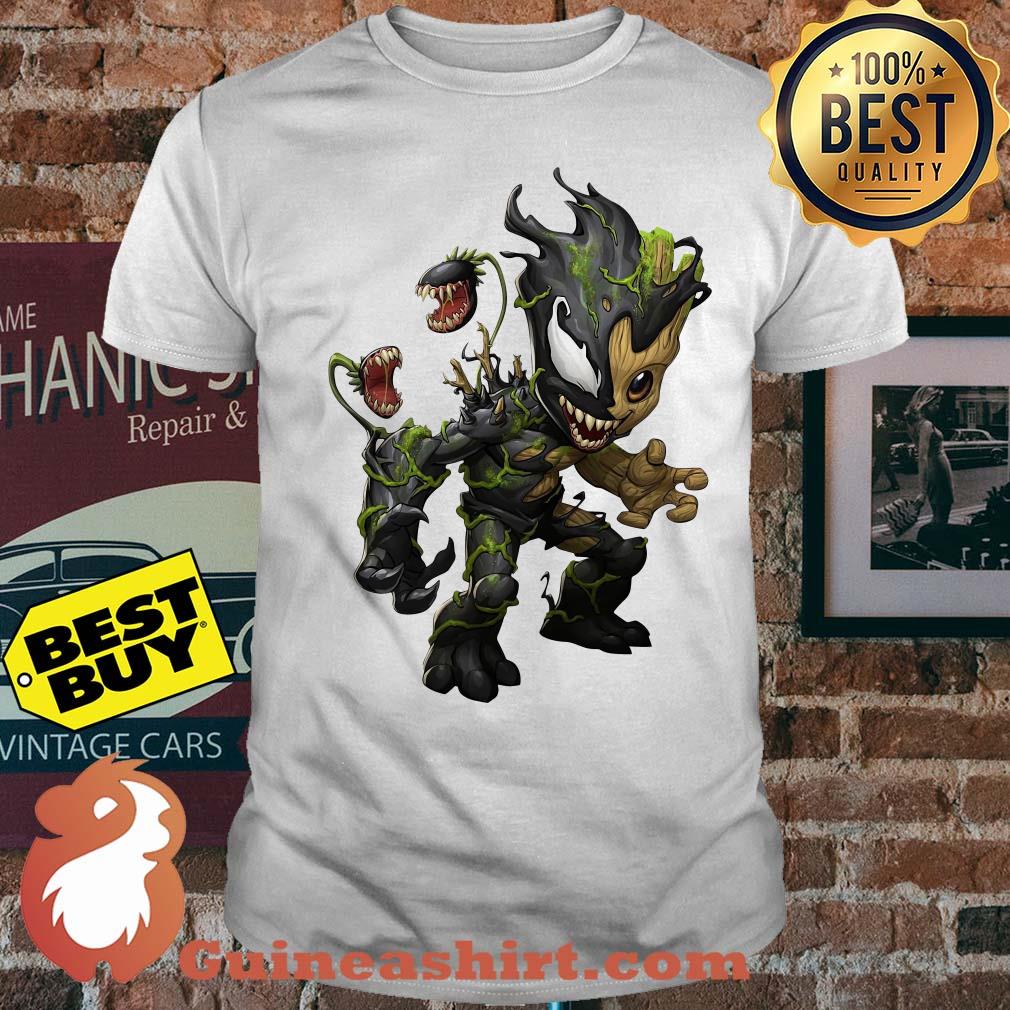 Marvel Spider man Maximum Venom Groot shirt