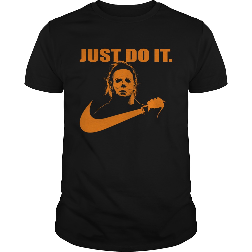 Michael Myers Just do it Nike Halloween 2019 shirt