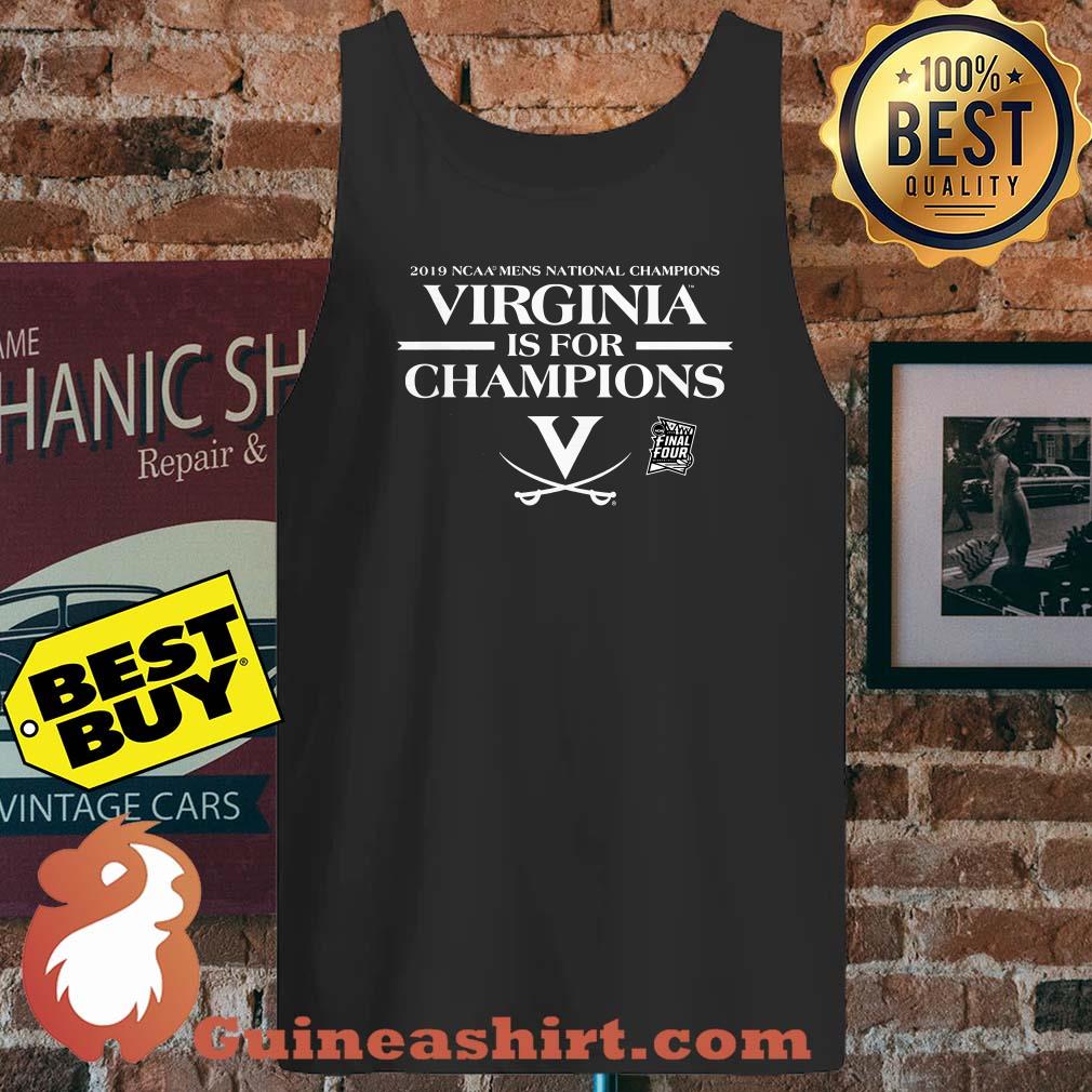 2019 National Champions Virginia Is For Champions Logo tank top