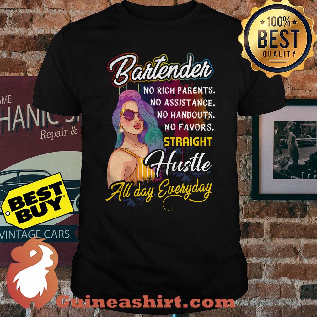 Anne Hathaway Bartender Straight Hustle All Day Everyday shirt