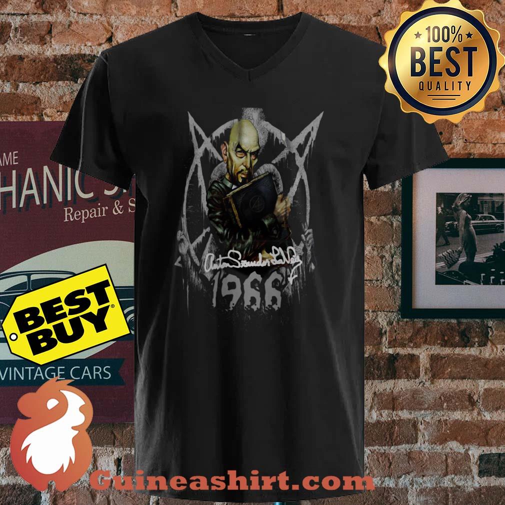 Anton Szandor Lavey Signature 1966 shirt
