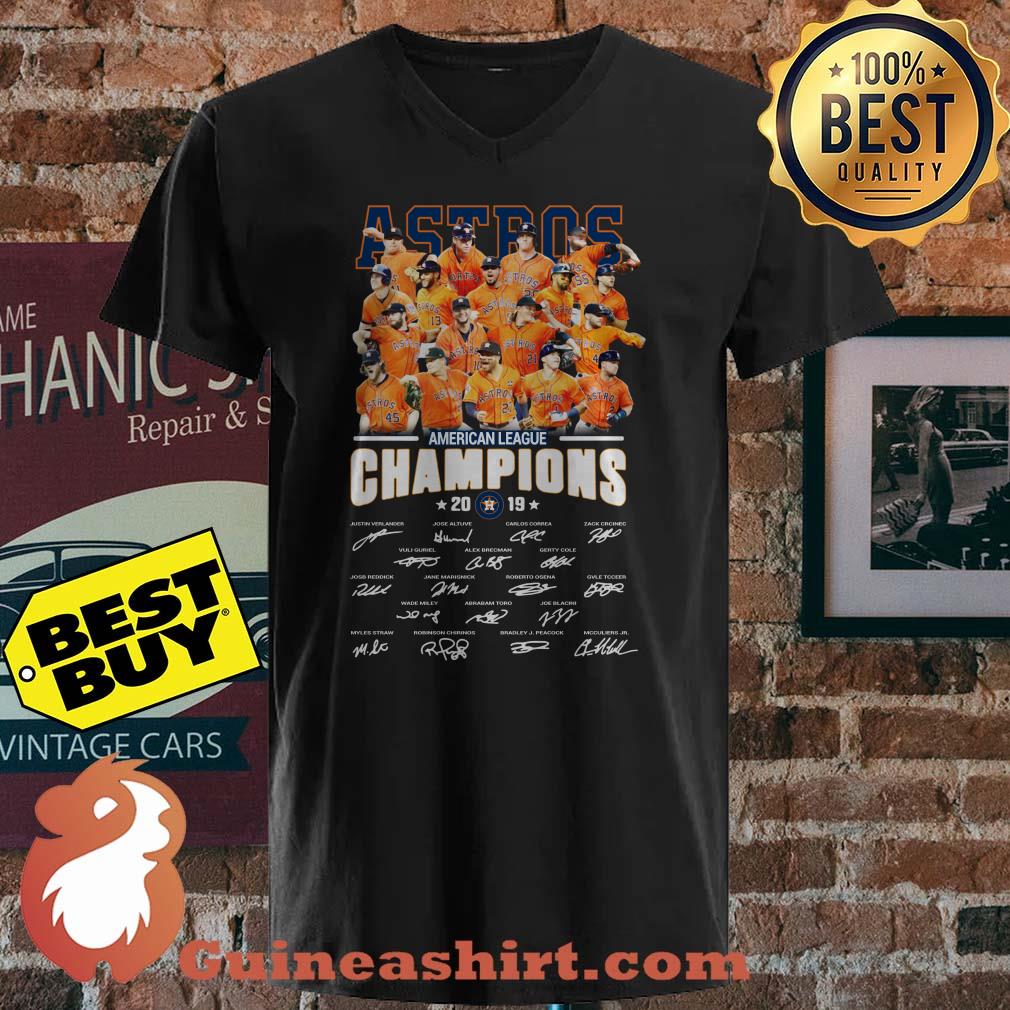 Astros American League Champions Signature shirt