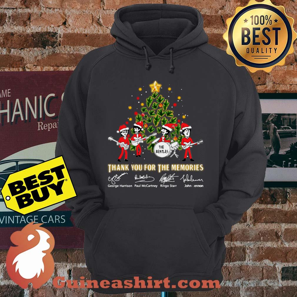 The Beatles Thank you for the memories signature Christmas hoodie