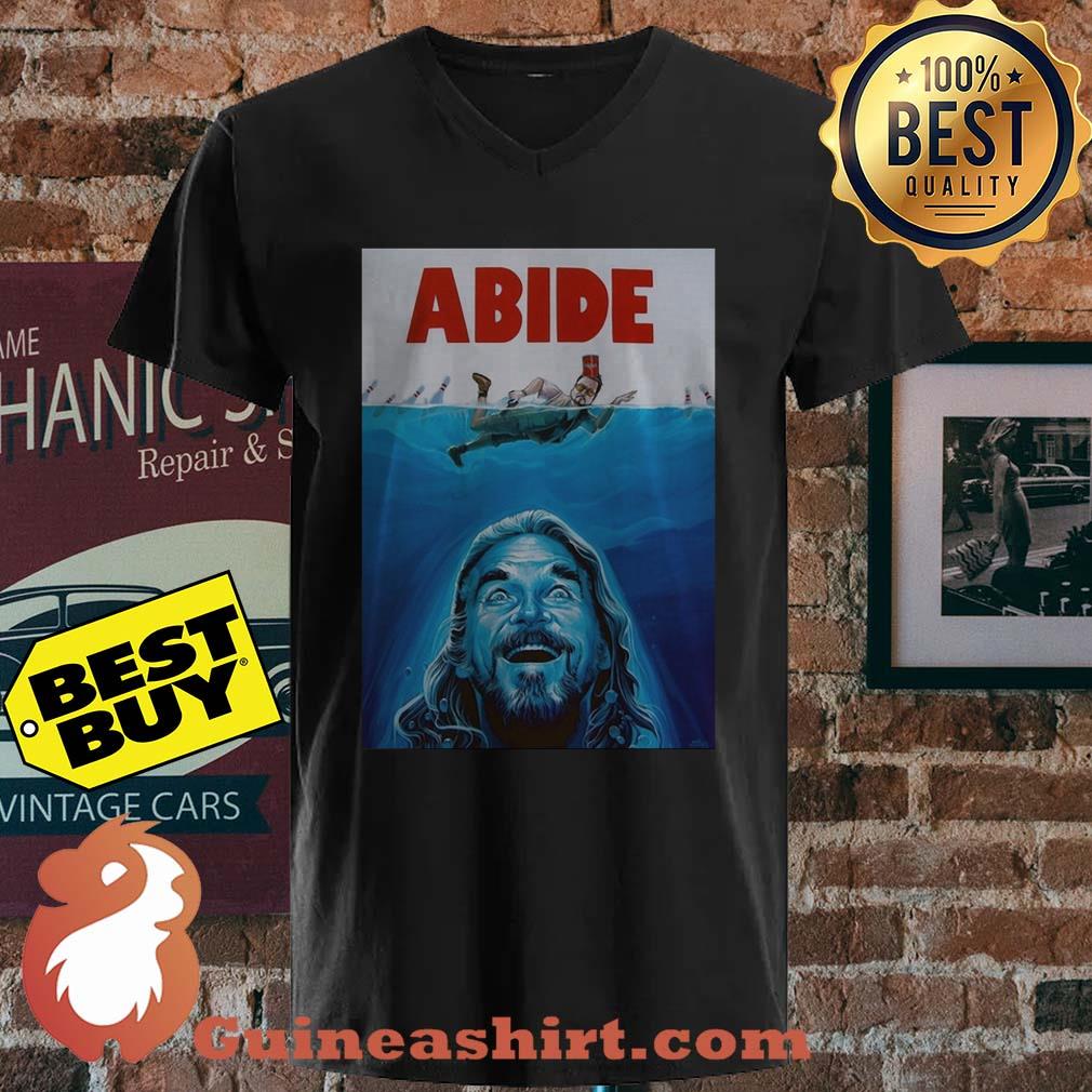 Big Lebowski Abide Jaws Baseball Shirt