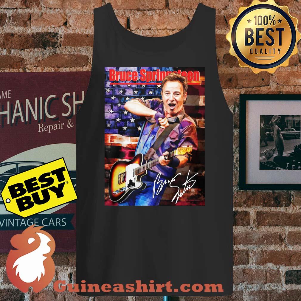 Bruce Springsteen Guitar Player Signature tank top