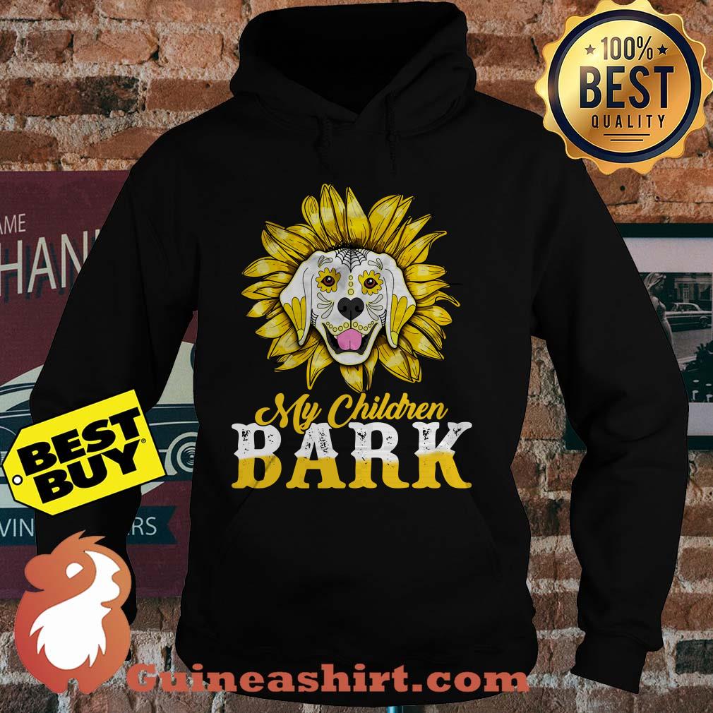 My Children Back Sunflower Dog hoodie