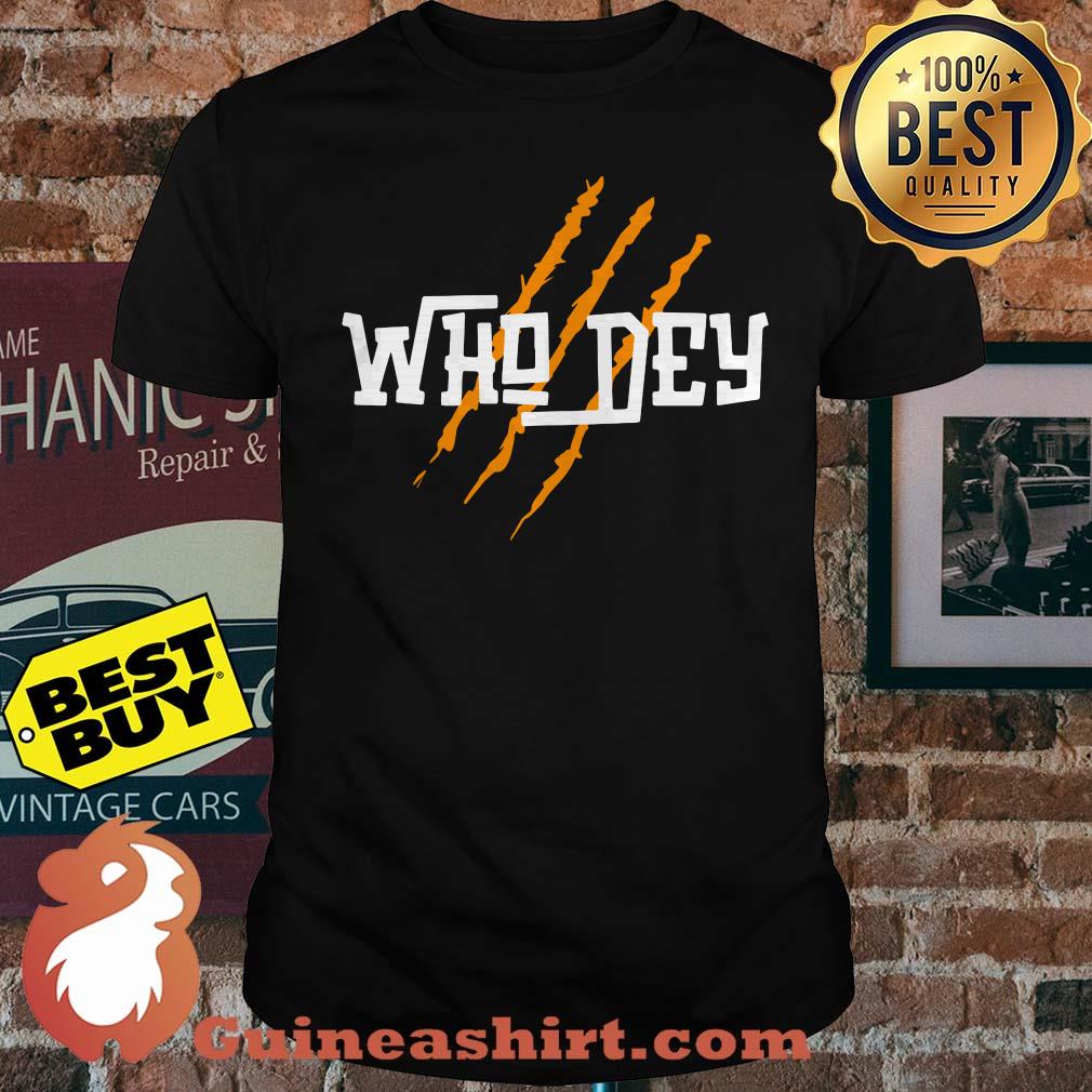 Cincinnati Bengals Who Dey shirt