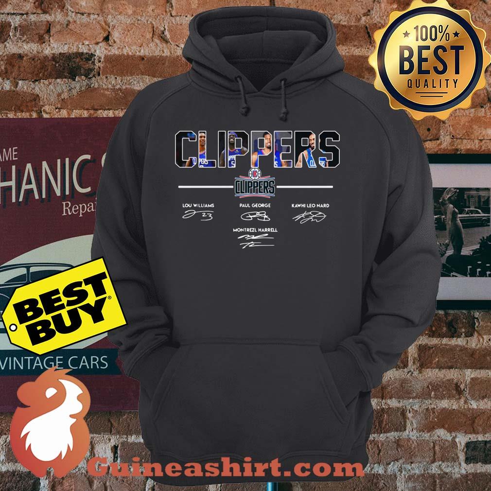 Clippers Lou Williams Paul George Kawhi Leonard Montrezl Harrell Signature hoodie
