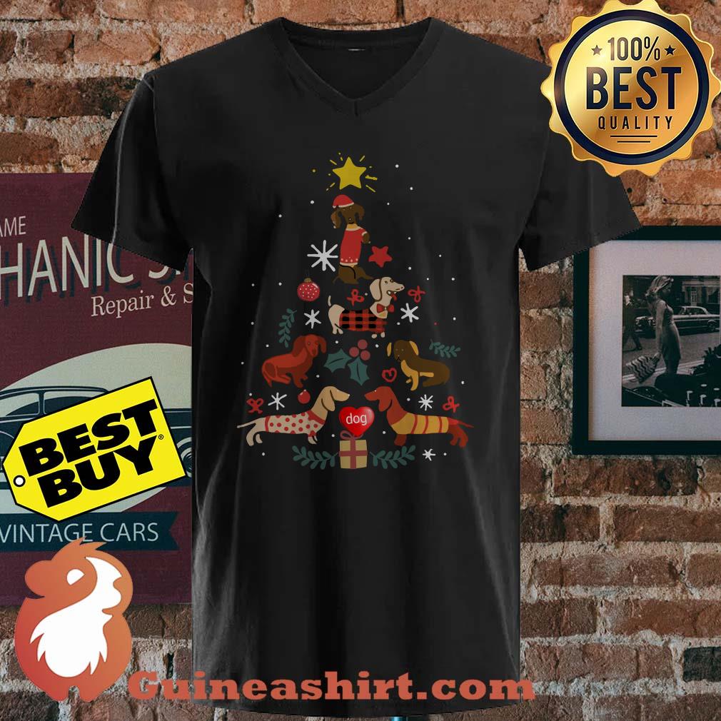 Dachshund Gift Star Christmas shirt