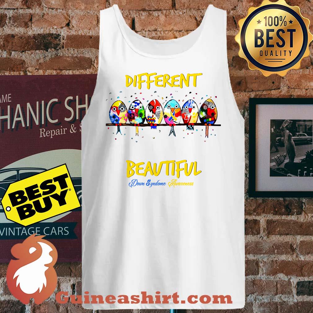 Different beautiful doun syndome awareness fish tank top