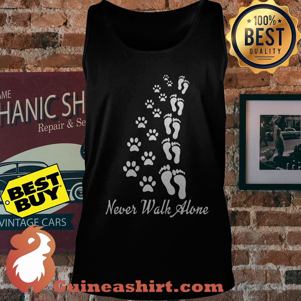 Dog Never walk alone Tank top