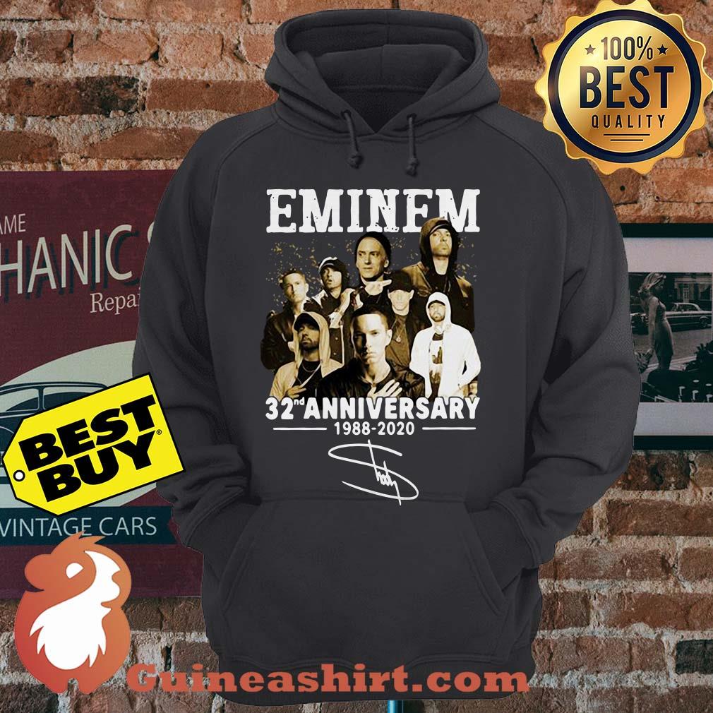 Eminem 32nd Anniversary 1988 2020 signature hoodie