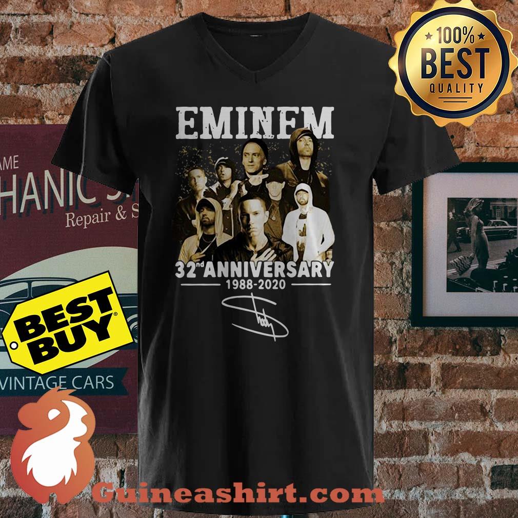 Eminem 32nd Anniversary 1988 2020 signature shirt