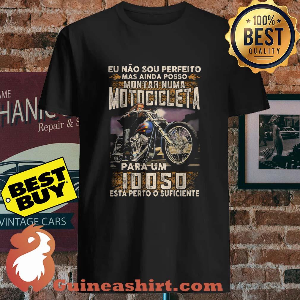 Eu Nao sou perfeito mas ainda posso montar numa motocicleta Idoso v neck