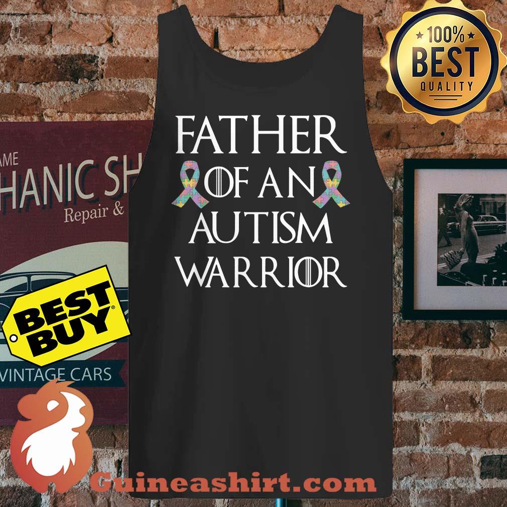 Father Of An Autism Warrior tank top