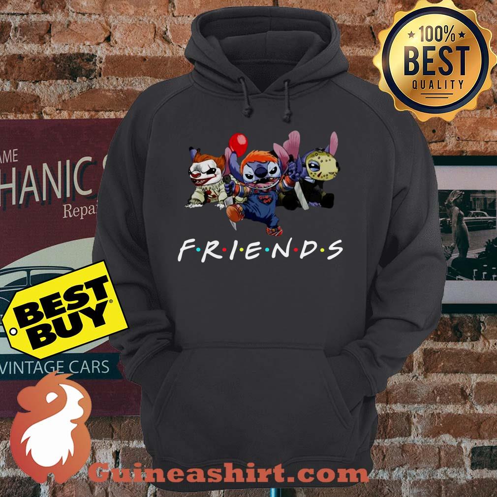 Friends Stitch Pennywise Chucky Jason Voorhees Halloween hoodie