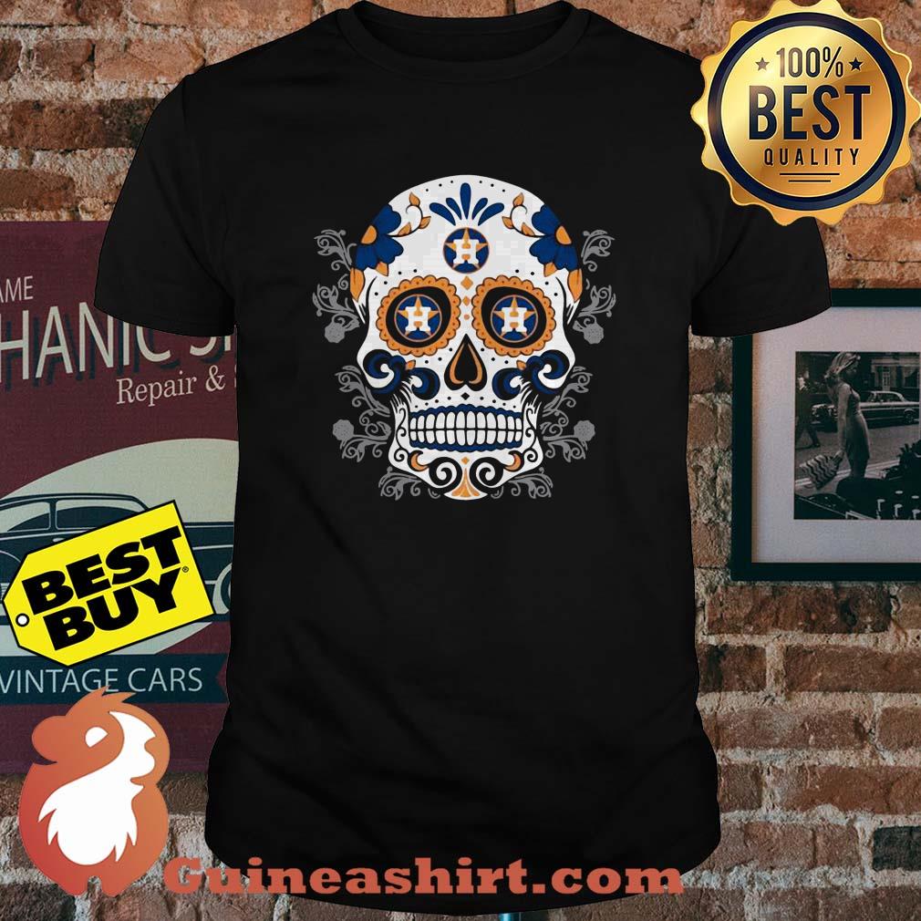 Houston Astros Inspired Sugar Skull sports, teams shirt