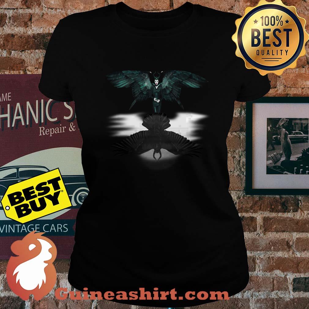 Illustration Maleficent 2 Angelina Jolie Wings ladies tee