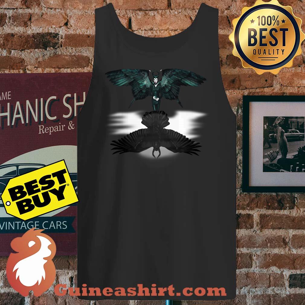 Illustration Maleficent 2 Angelina Jolie Wings tank top
