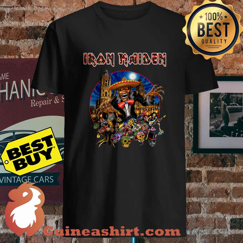 Ironmaiden Mexico Skull Halloween shirt