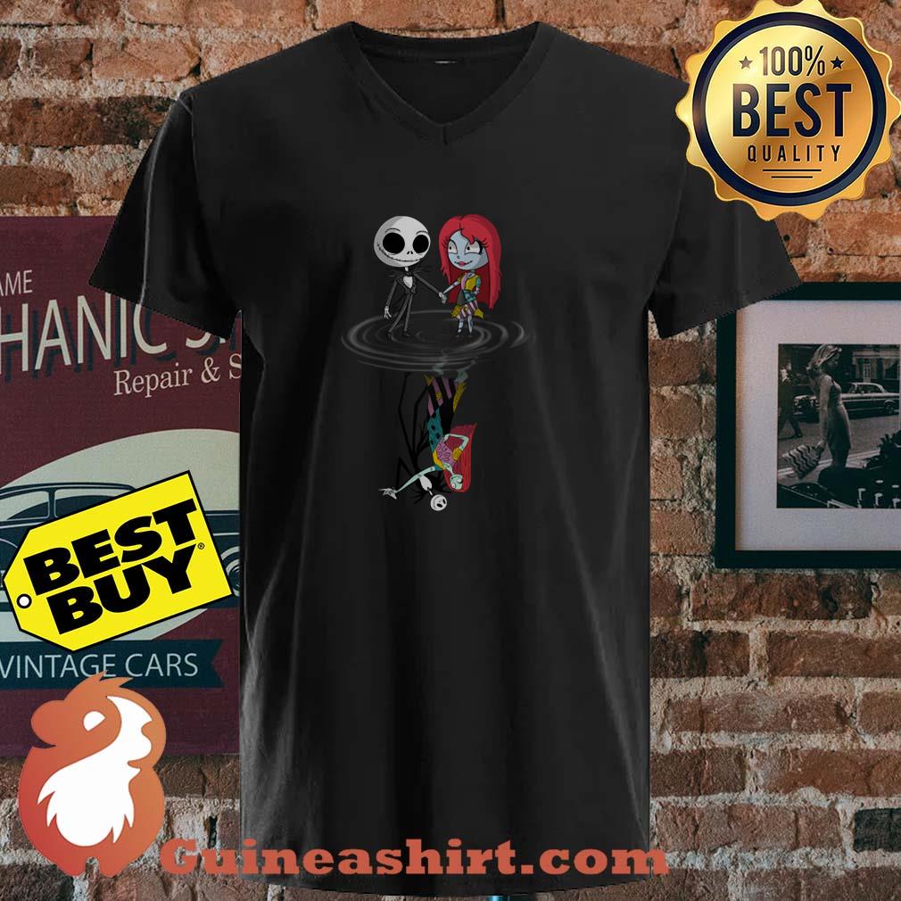 Jack and Sally nightmare before christmas water ladies tee