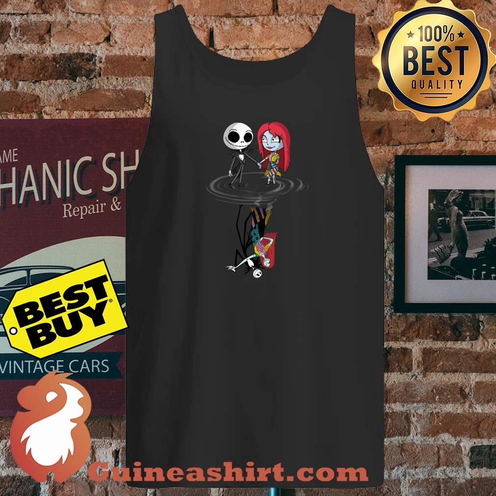 Jack and Sally nightmare before christmas water tank top