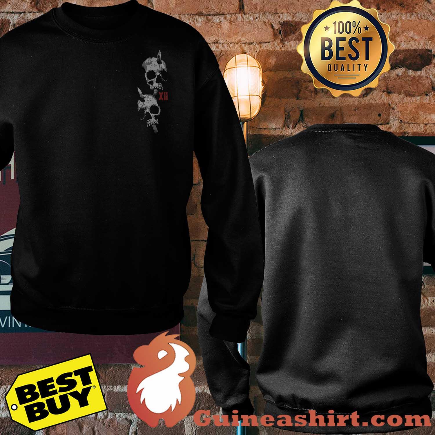 Let Them Hate As Long As They Fear Skull sweatshirt