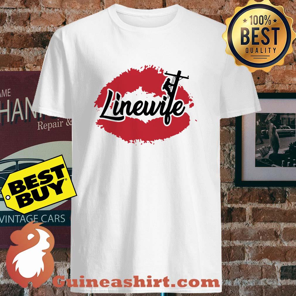 Official Linewife The Lips shirt