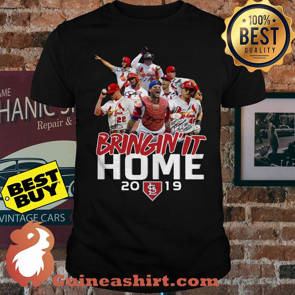 Majestic Youth St. Louis Cardinals bringin’it home 2019 signature shirt
