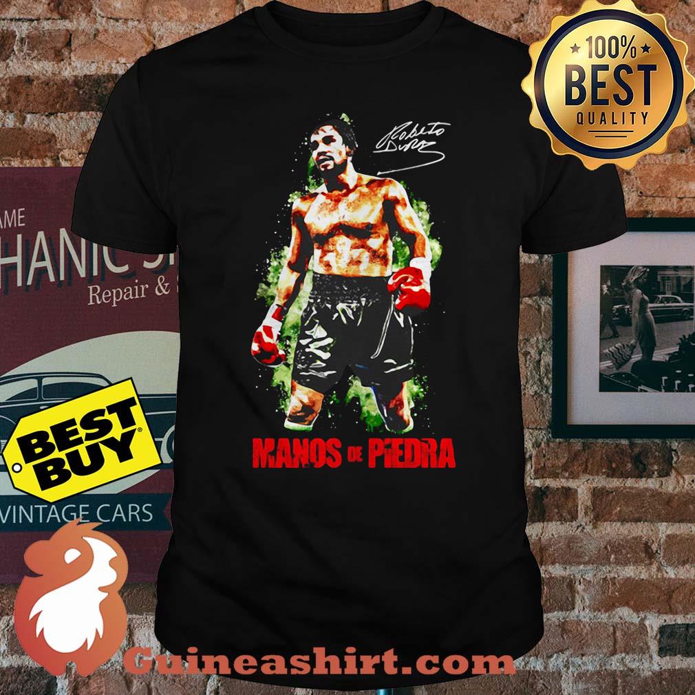 Manos de Piedra signature shirt