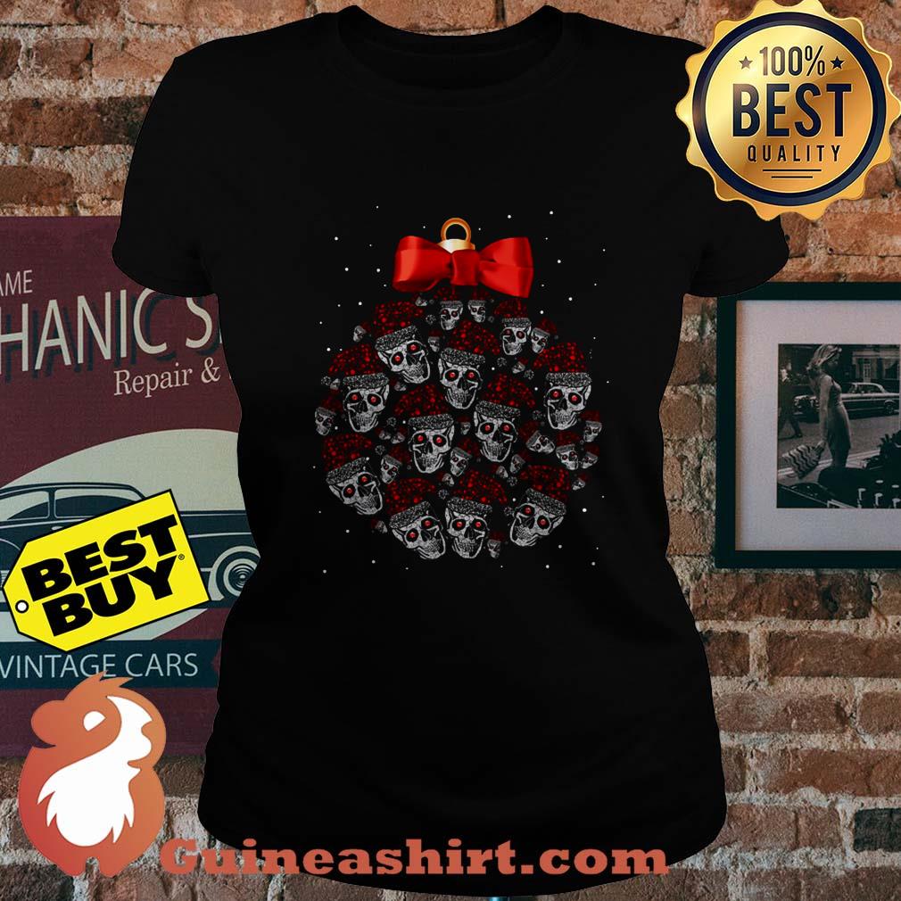 Official Merry Christmas Skullcap ladies tee
