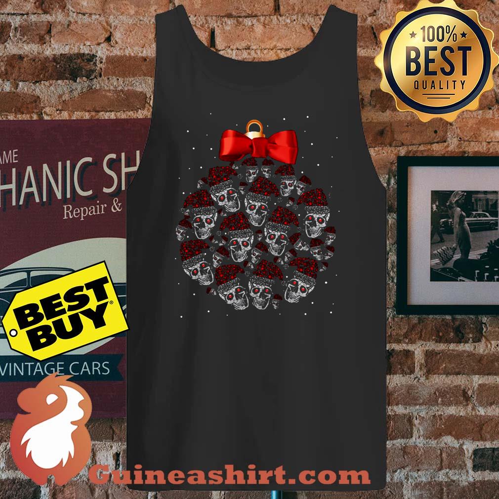 Official Merry Christmas Skullcap tank top