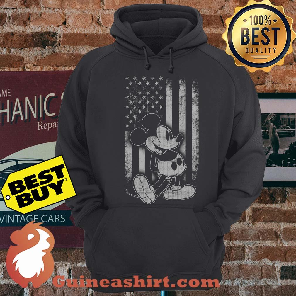 Mickey mouse America flag veteran hoodie