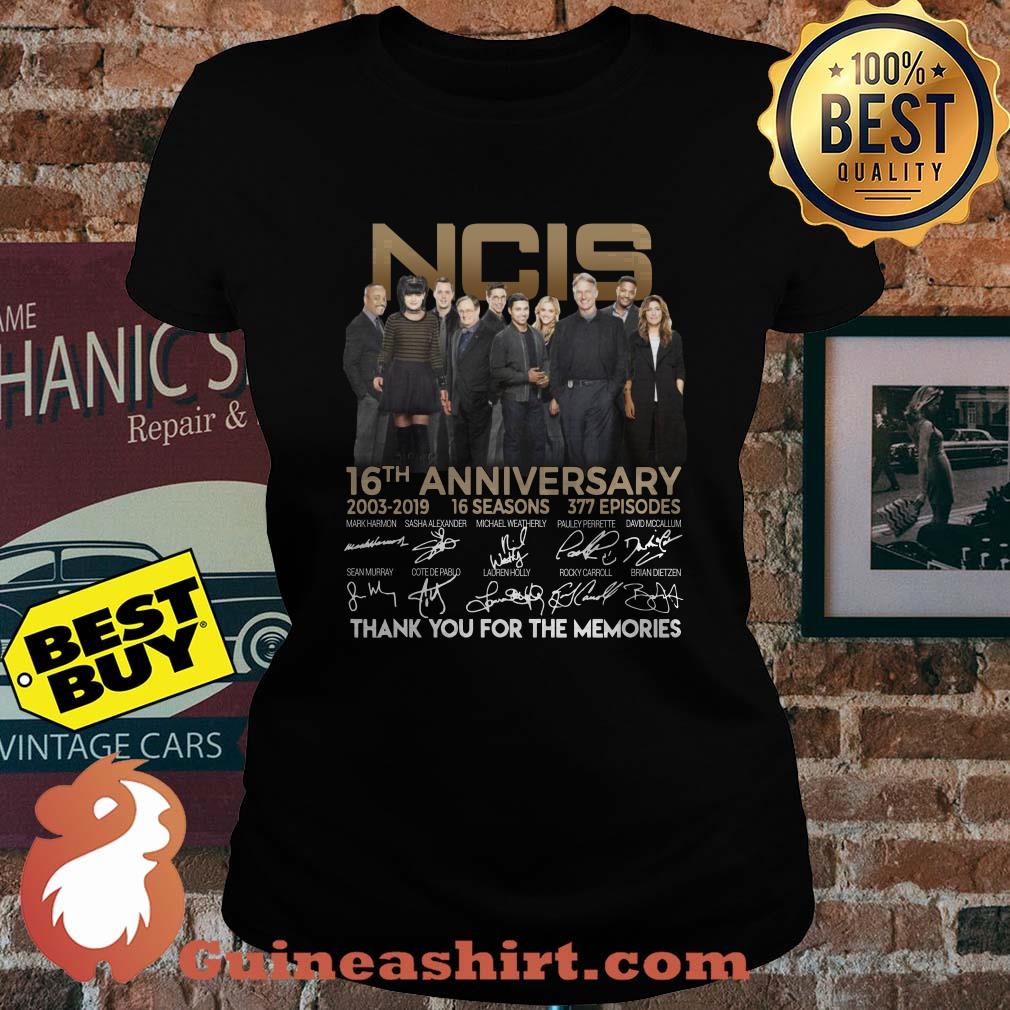 NCIS 16th Anniversary Thank You For The Memories signature ladies teev