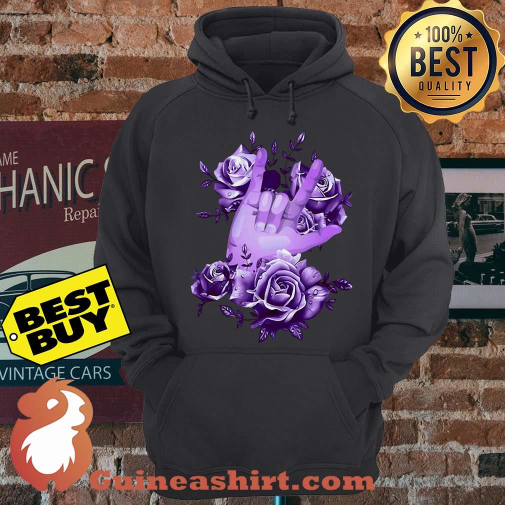 Official Sign Language Rose hoodie