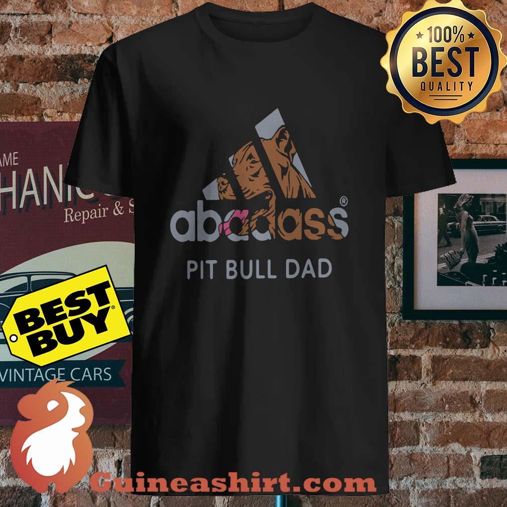 Pitbull Dad Abadass Tiger v neck