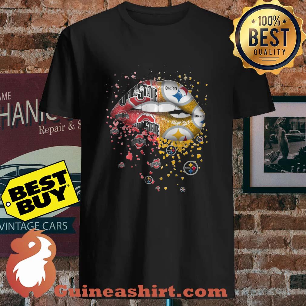 Ohio State Pittsburgh Steelers The Lips shirt