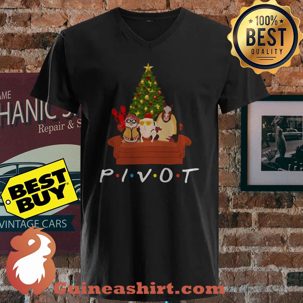 Pivot Friends TV Show Christmas Chicken Lobster shirt