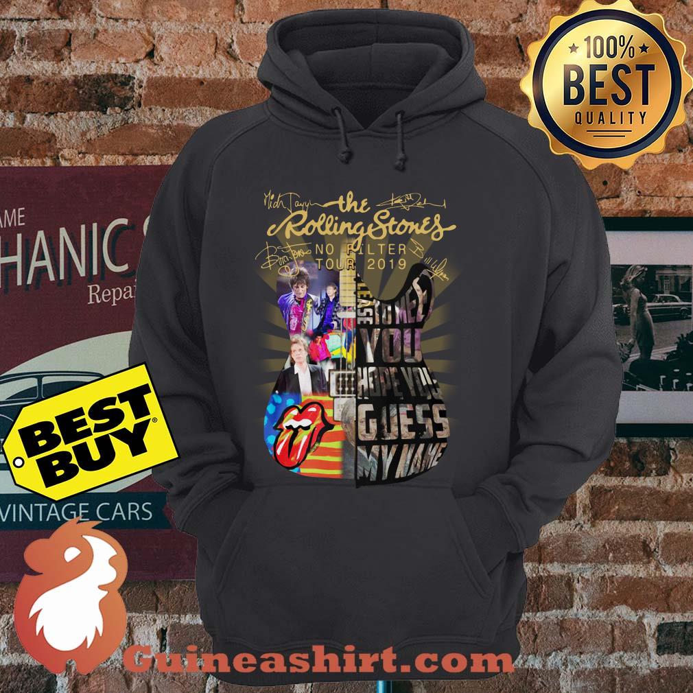 The Rolling Stones No Filter Tour 2019 Guitar Signature hoodie