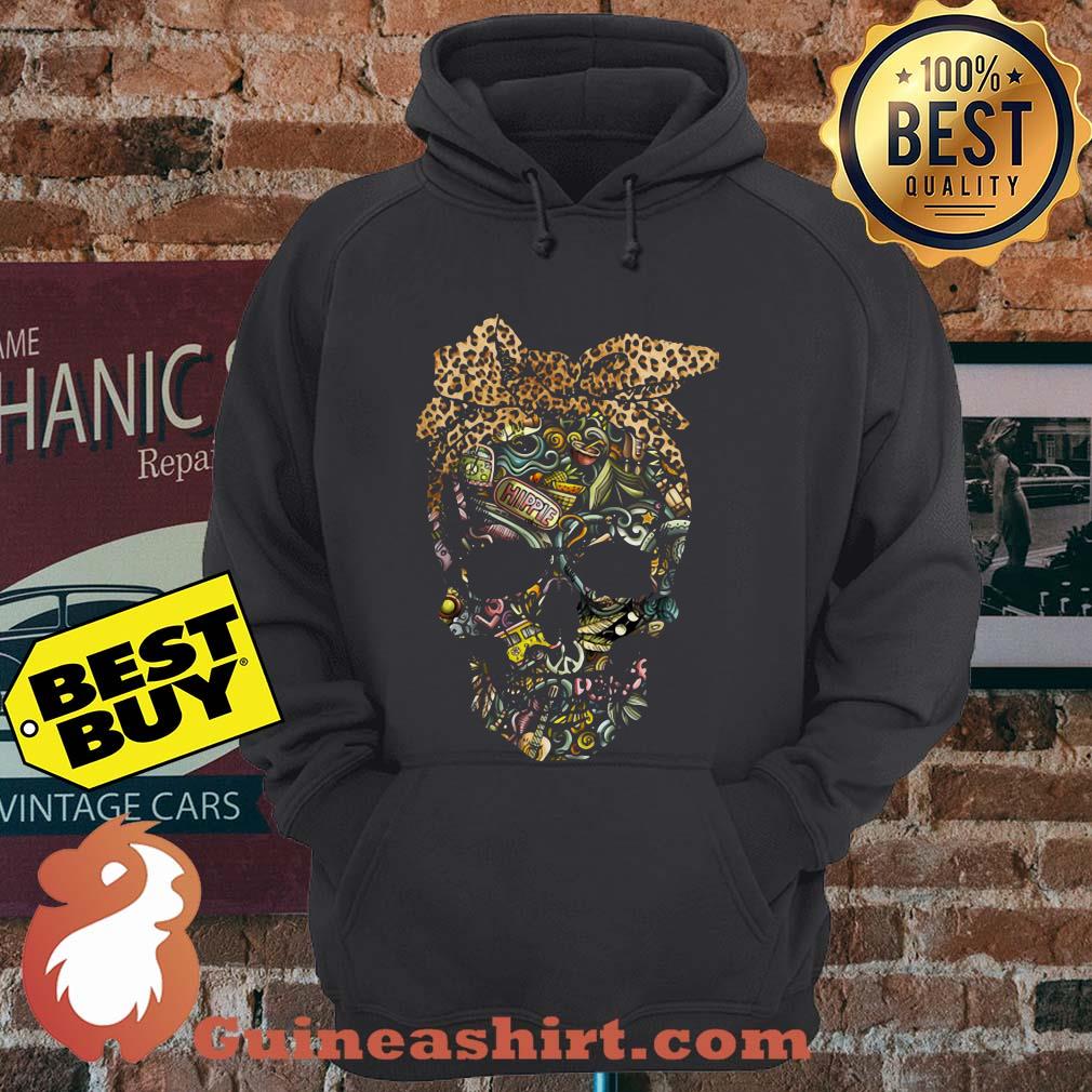 Skull hippie leopard Dandana hoodie