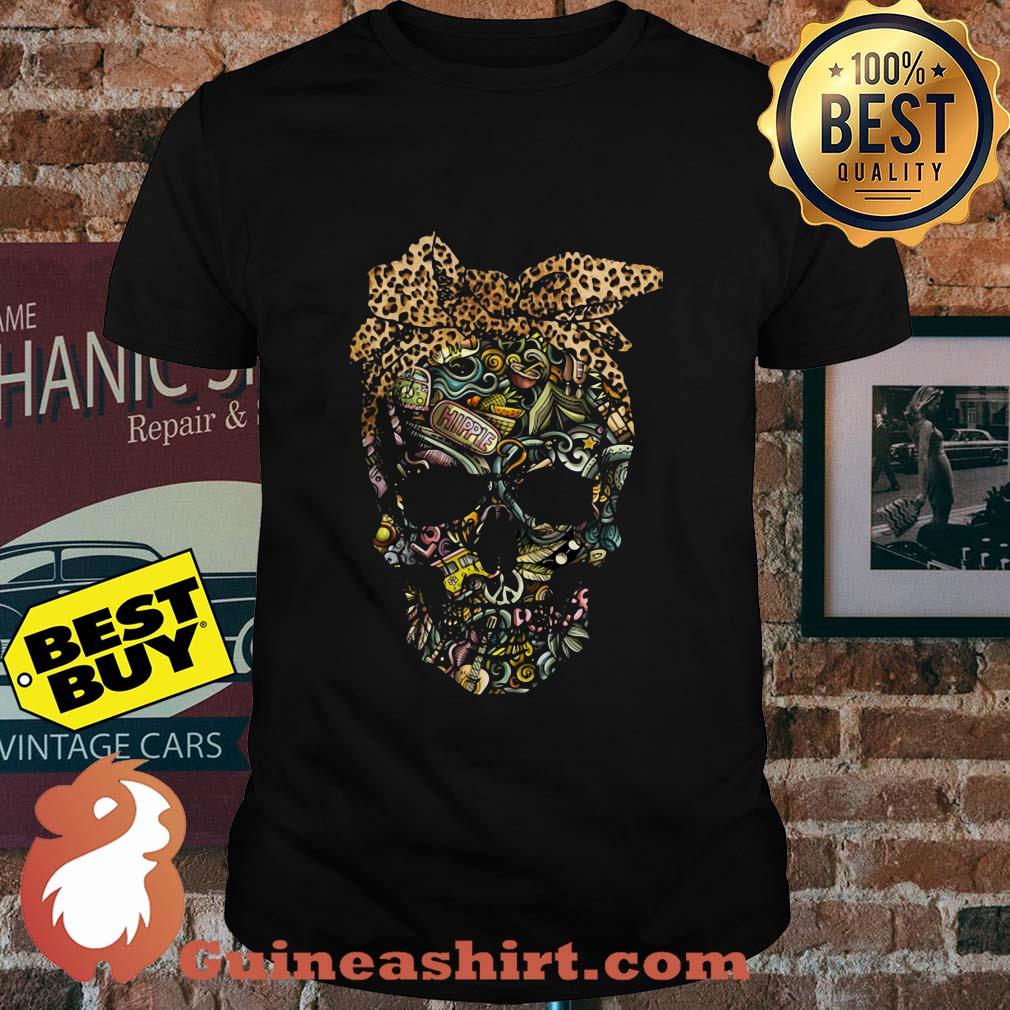 Skull hippie leopard Dandana shirt