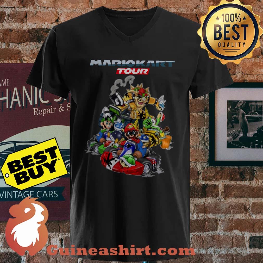 Super Mario Kart tour ladies tee