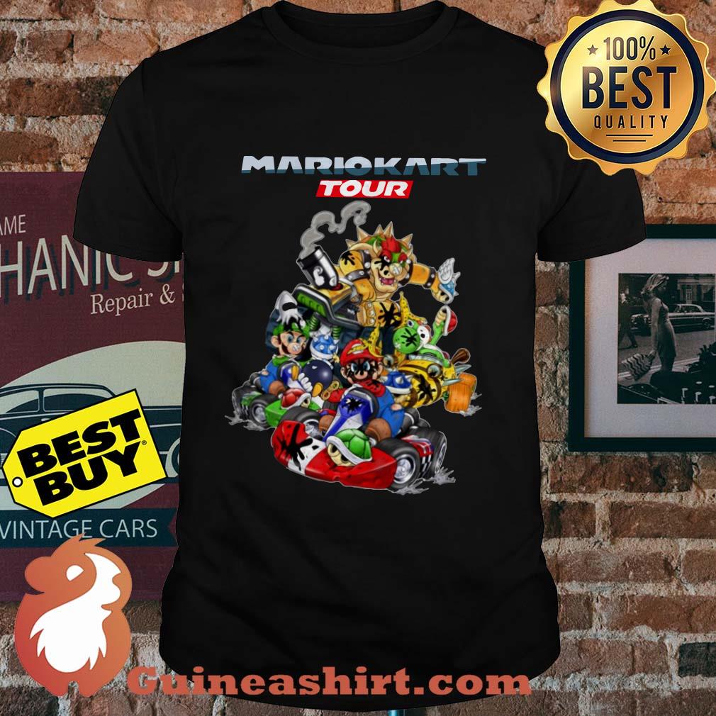 Super Mario Kart tour shirt