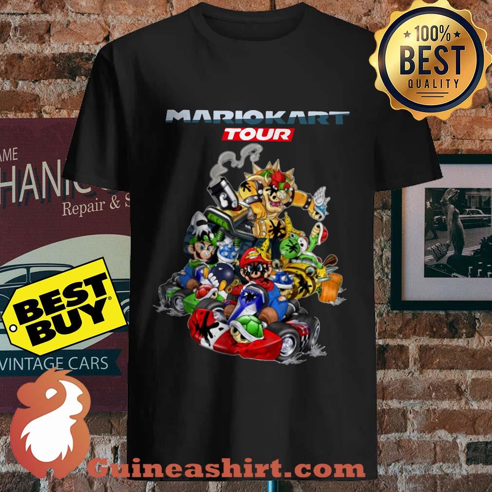 Super Mario Kart tour v neck
