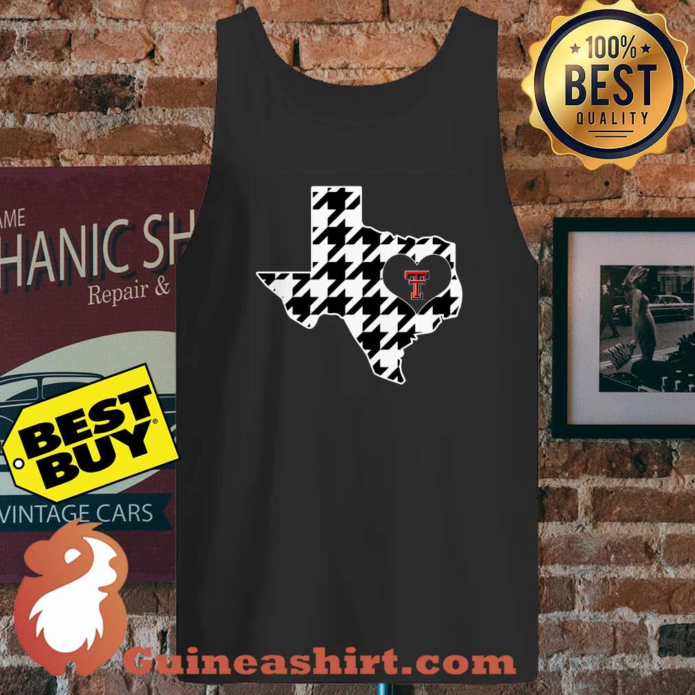 Texas Tech Red Raiders Heart tank top