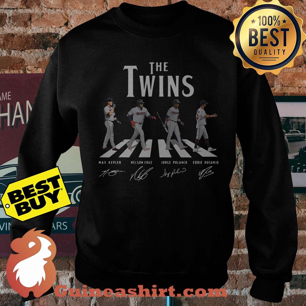 The Twins Line Crossing signature sweatshirt
