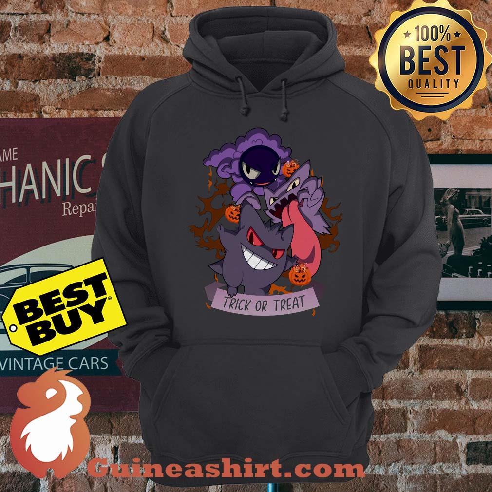 Trick or treat Gastly Haunter Gengar hoodie